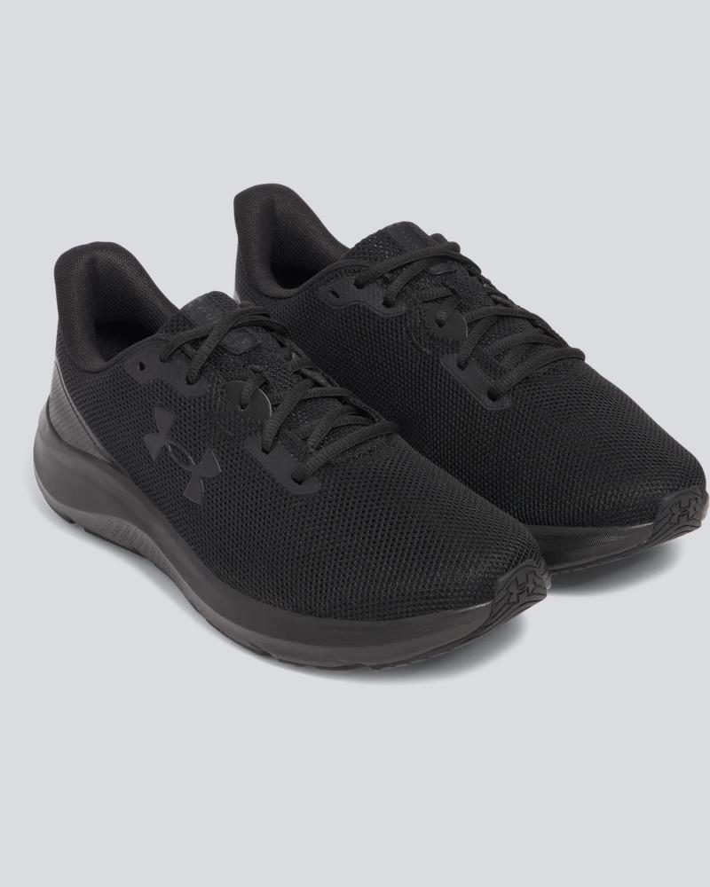 Under Armour Mens Charged Pursuit 4 Sneaker 002 Black
