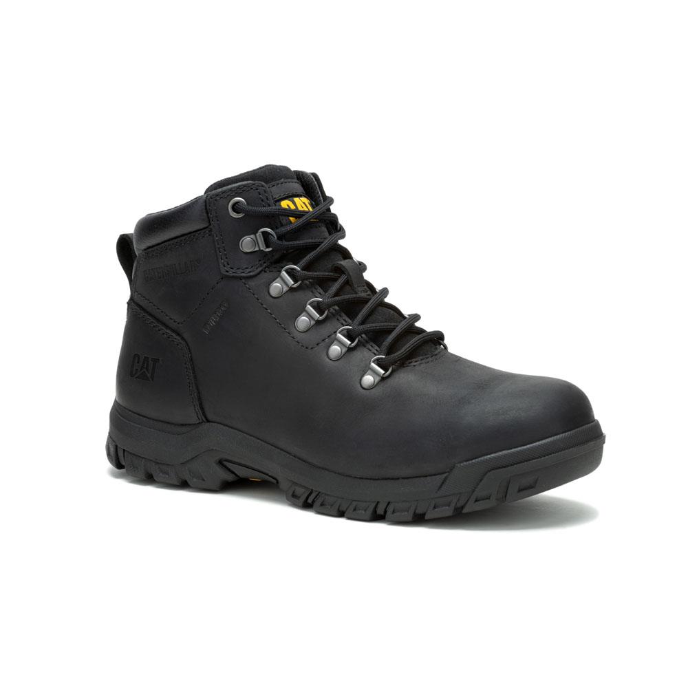 Caterpillar Womens Mae St S3 Hro Sra Steel Toe Boot Black