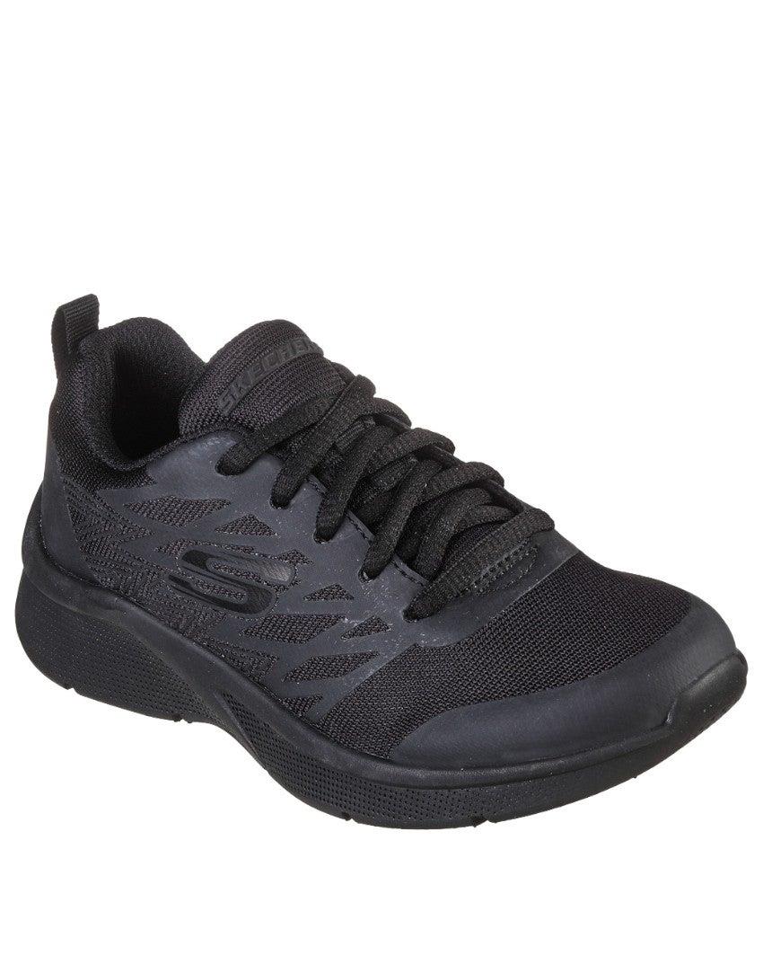 Skechers Kids Microspec Sneaker Black