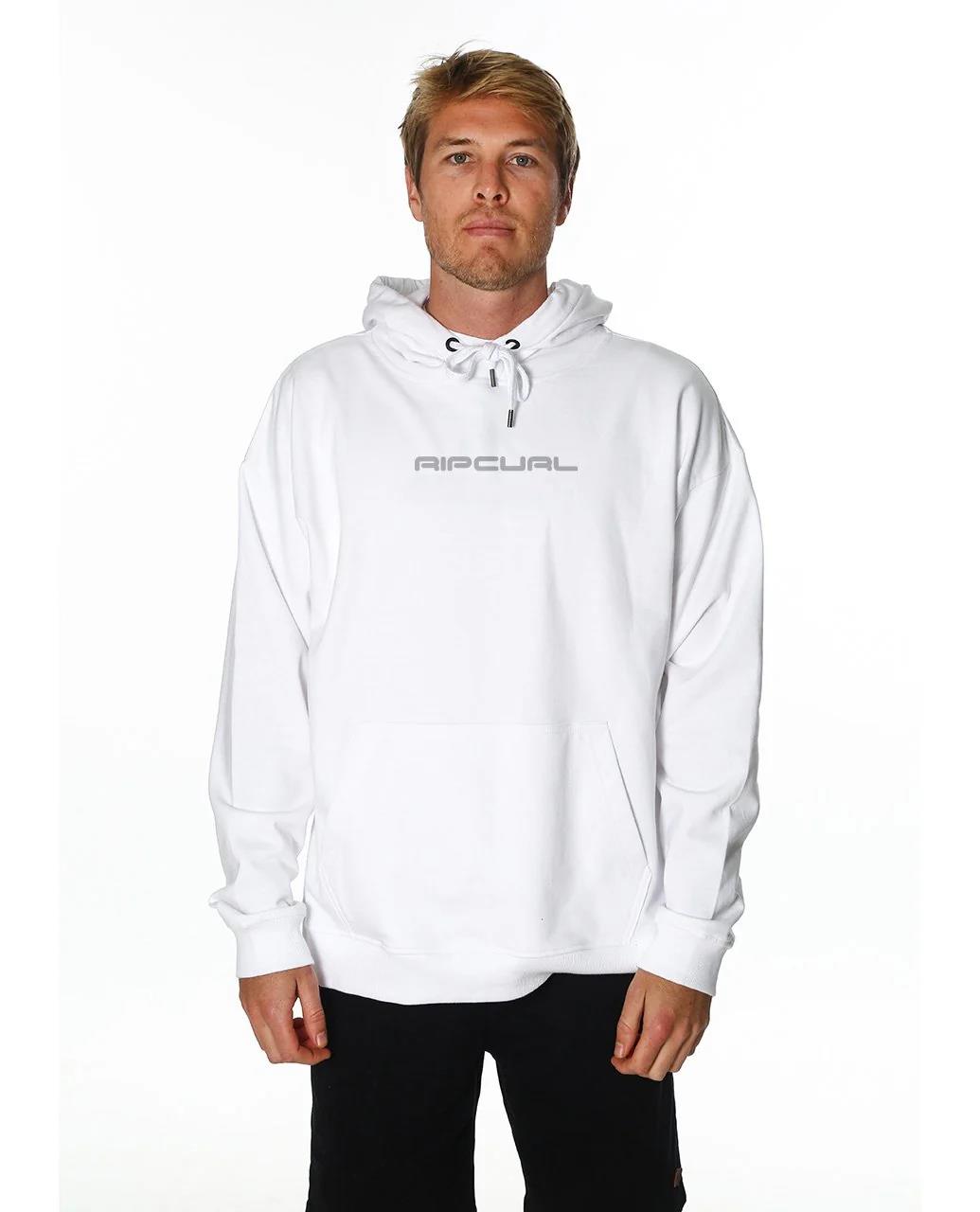 Ripcurl Mens Dosed Up Hoodie White
