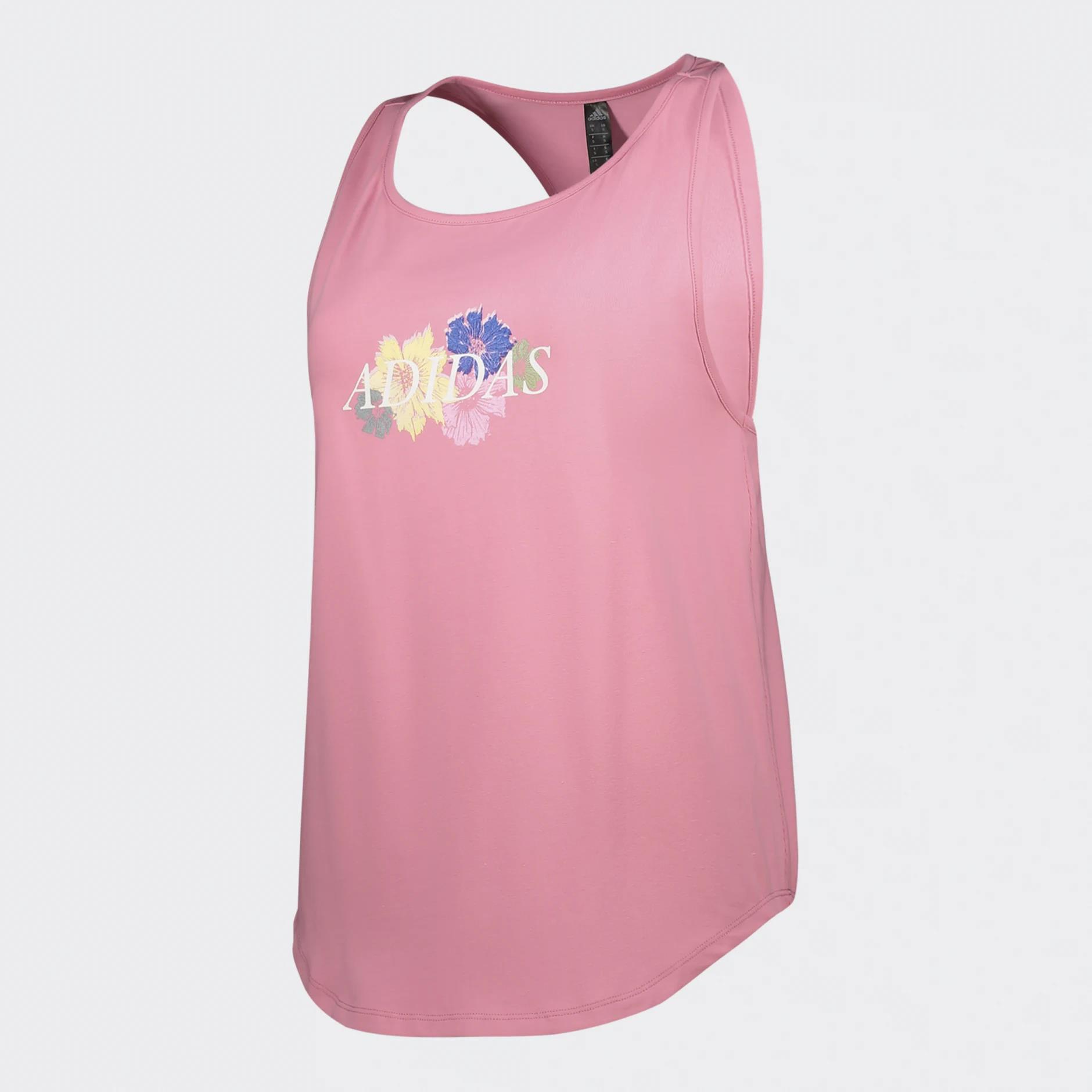 Adidas Ladies Flor G Tank Pink