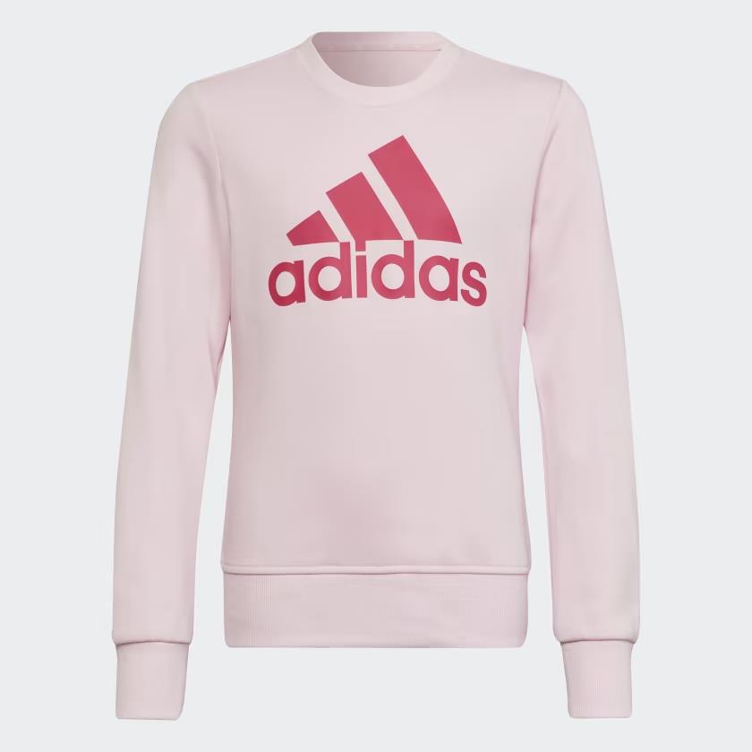 Adidas Girls Essential Sweater Pink