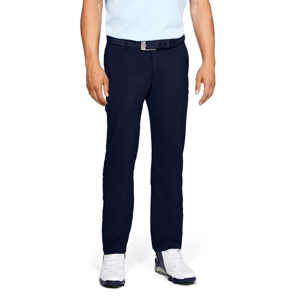 Under Armour Mens Eu Performance Taper Golf Pants Navy 408