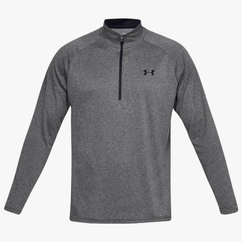 Under Armour Mens Tech 1/2 Zip Sweater 090 Grey Mel
