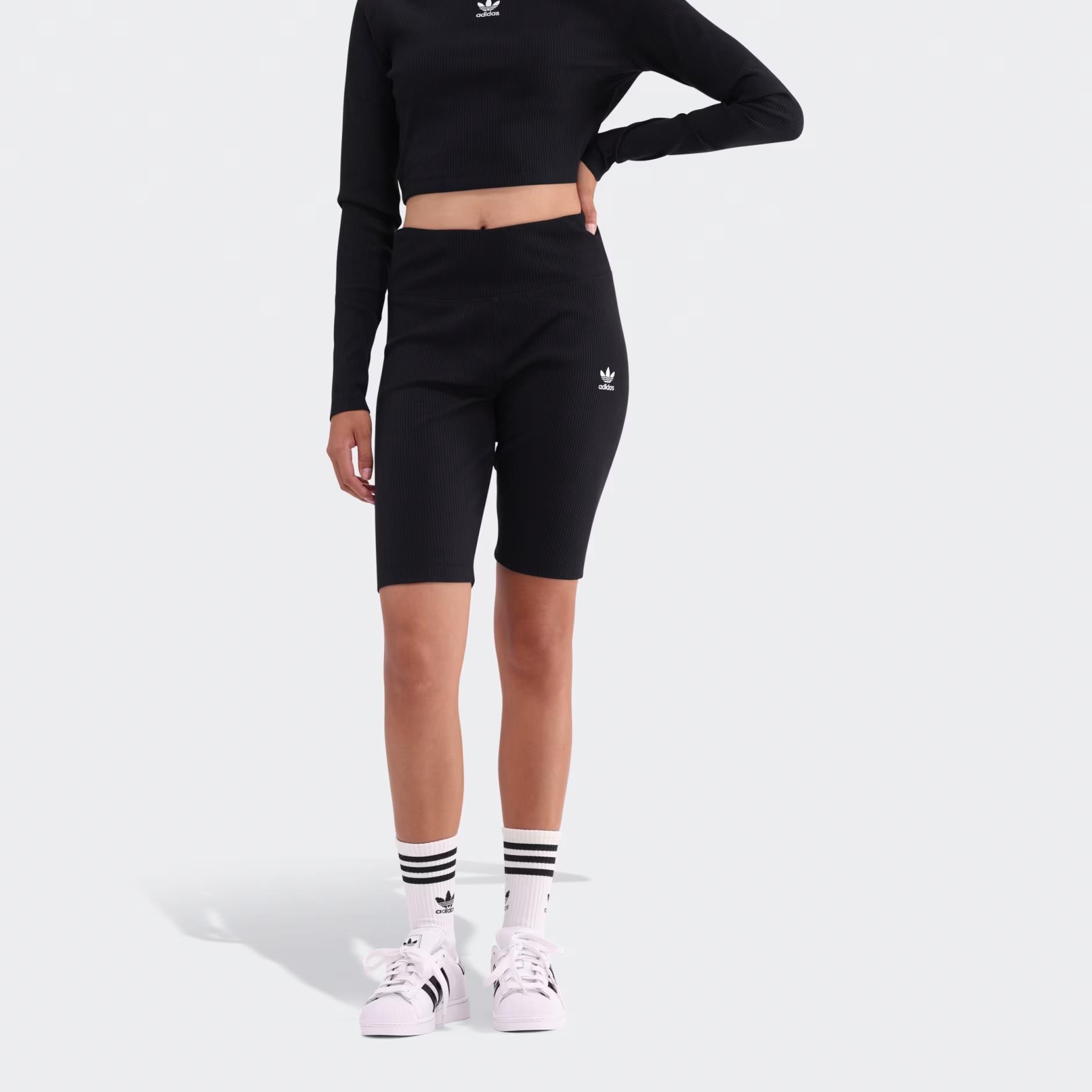 Adidas Womens Ess Legging Shorts Black