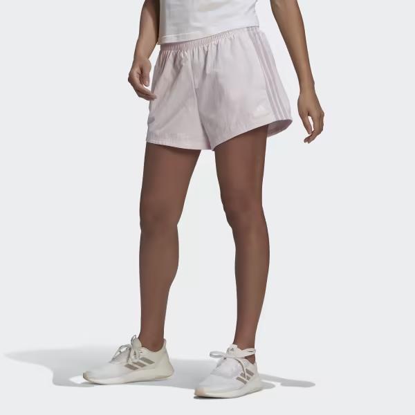 Adidas Womens Bluv Q2 Shorts Pink
