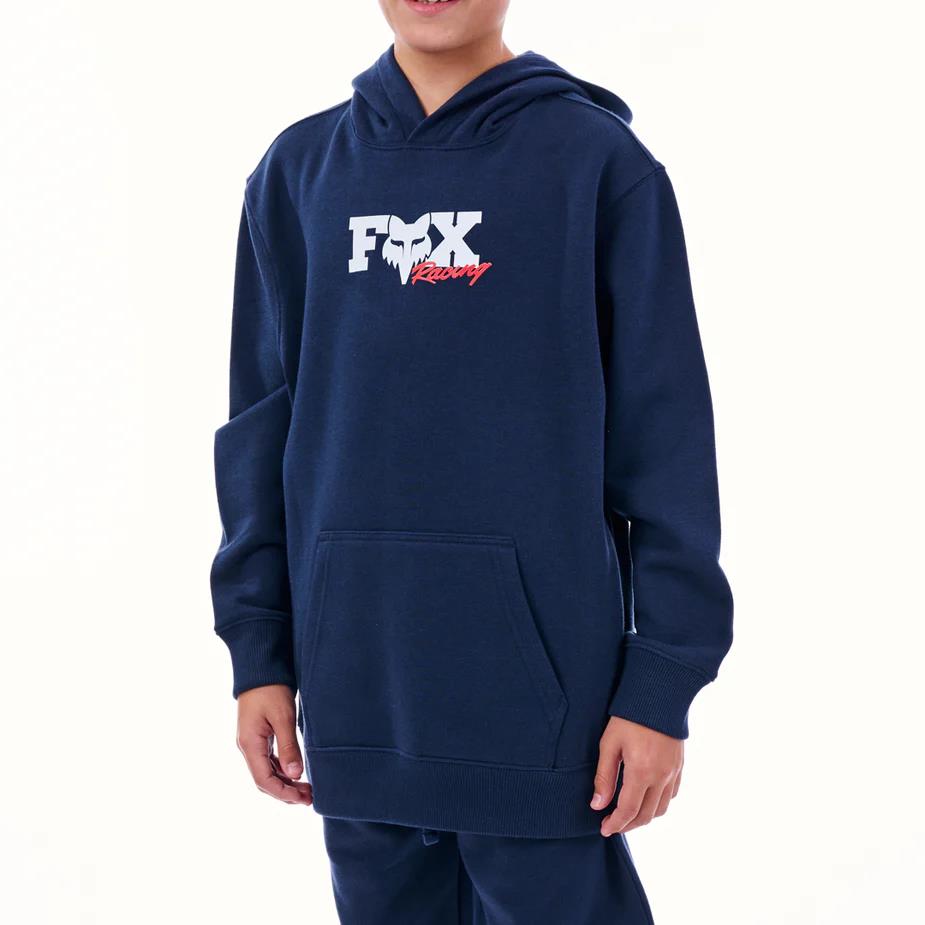 Fox Boys Checkered Crew Sweat Summit Navy