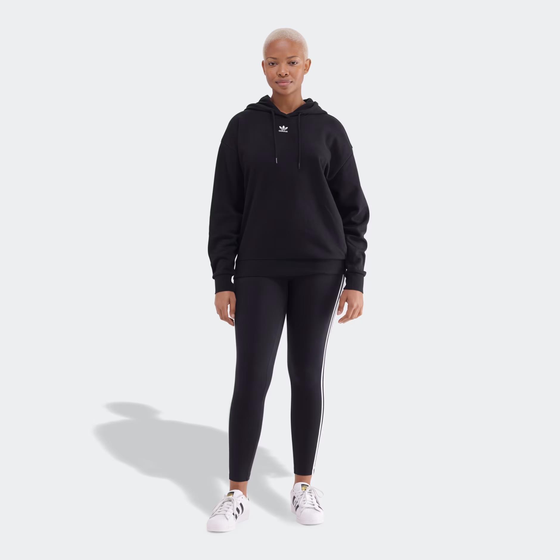 Adidas Womens Ess Hoodie Black