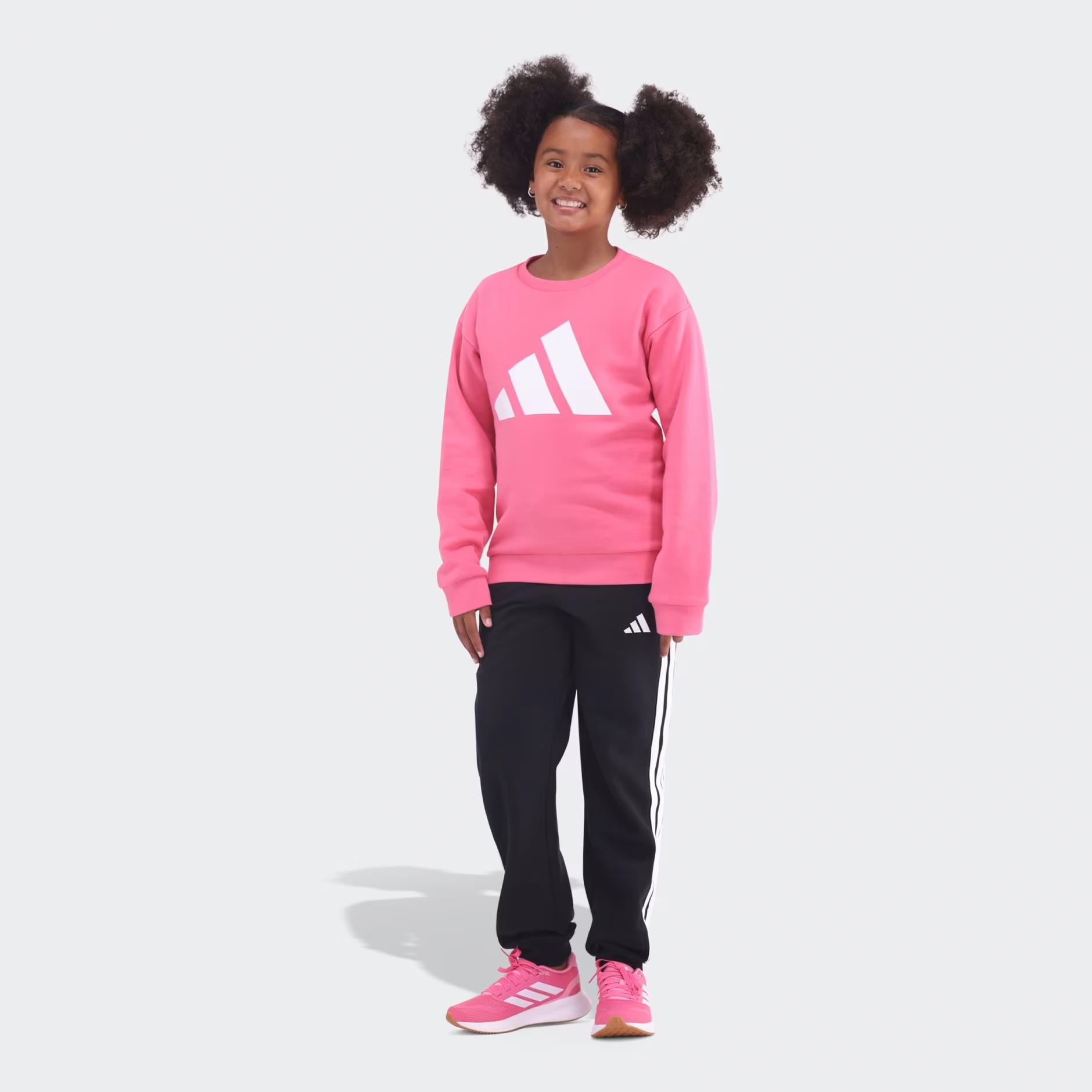Adidas Girls Bl Ft Sweater Pink