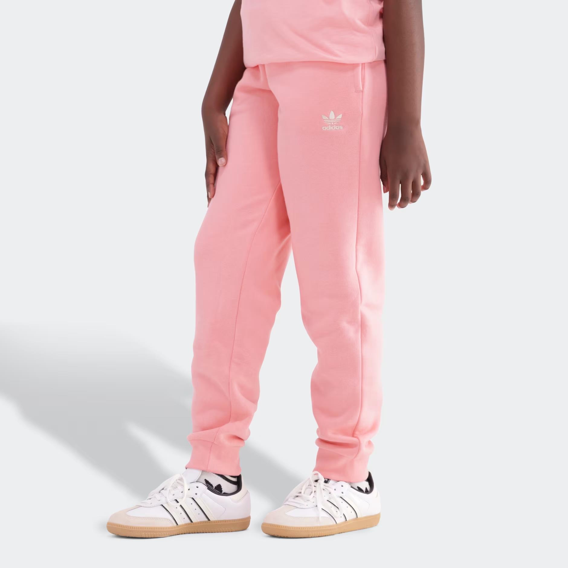 Adidas Girls Track Pants Pink