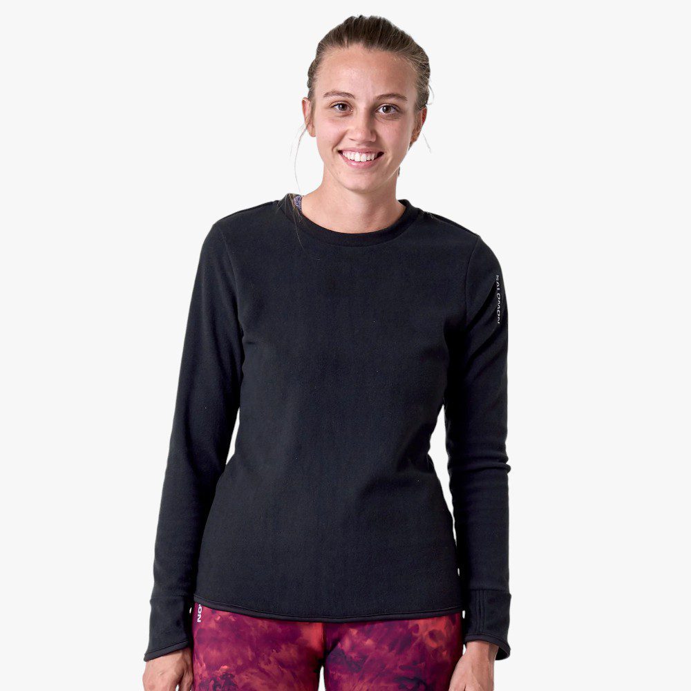 Salomom Womens Long Sleeve Tee Coral