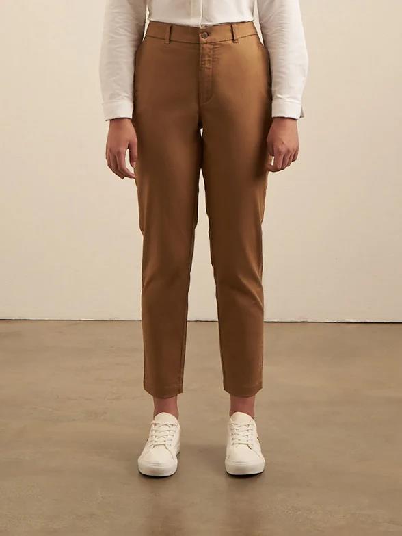 Polo Womens Chino Pants Camel
