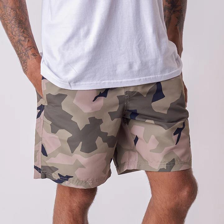 Fox Boys Bnkr Volley Shorts Olive Camo