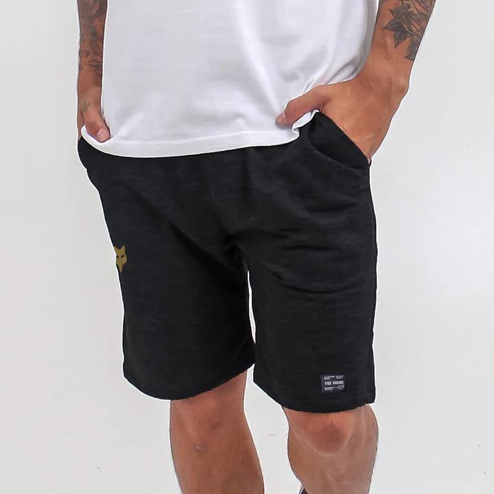 Fox Boys Head Fleece Shorts Black