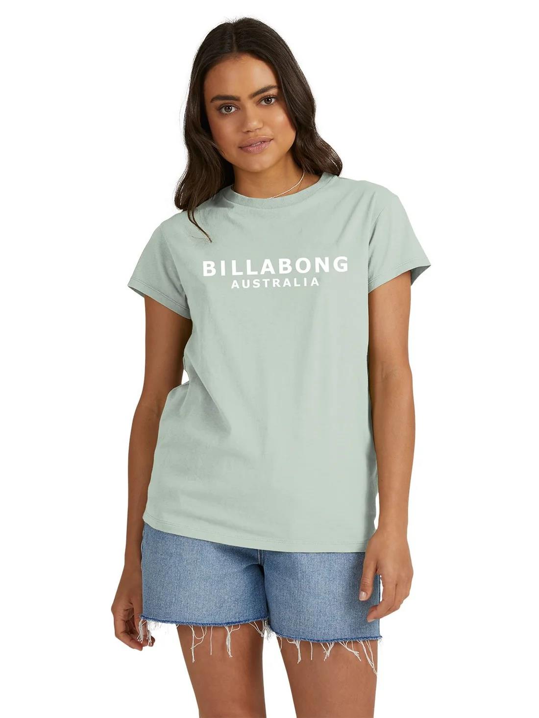 Billabong Womens Society Short Sleeve Tee Crystal Cove