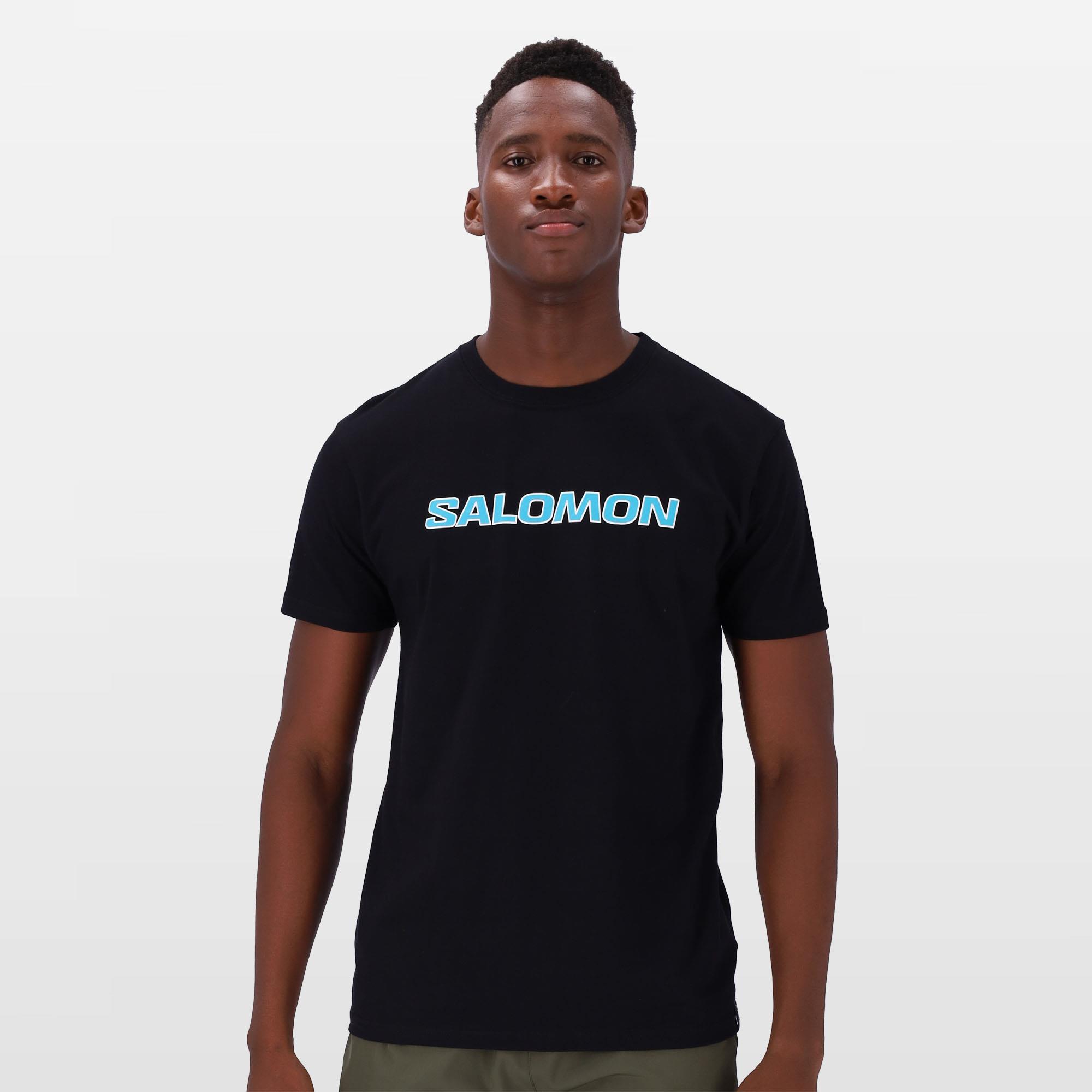 Salomon Mens Talima Short Sleeve Tee Black