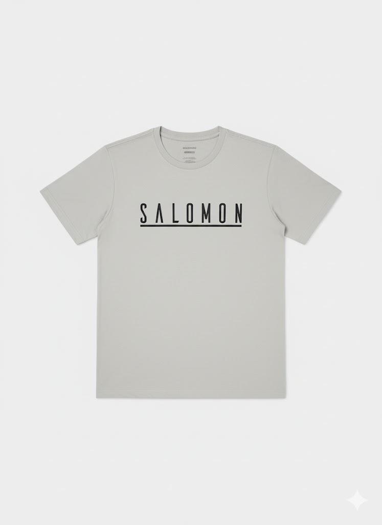 Salomon Mens Underscore Short Sleeve Tee Grey