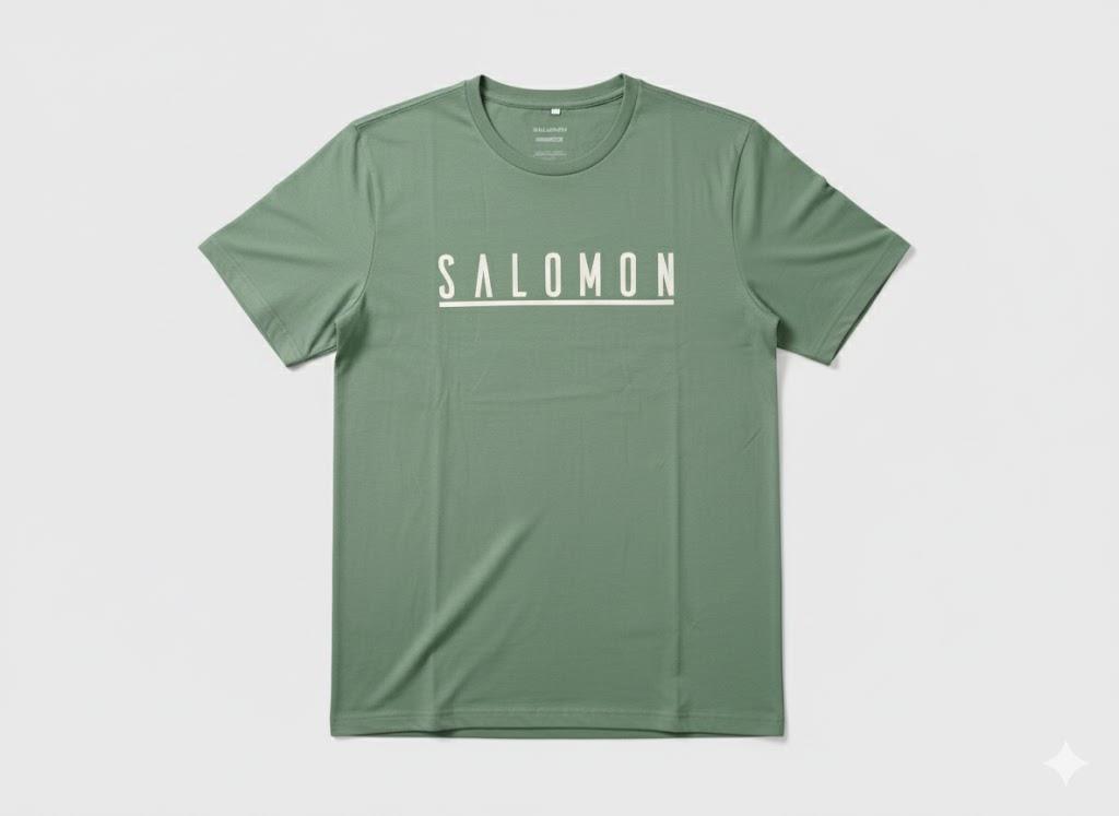 Salomon Mens Underscore Short Sleeve Tee Sage