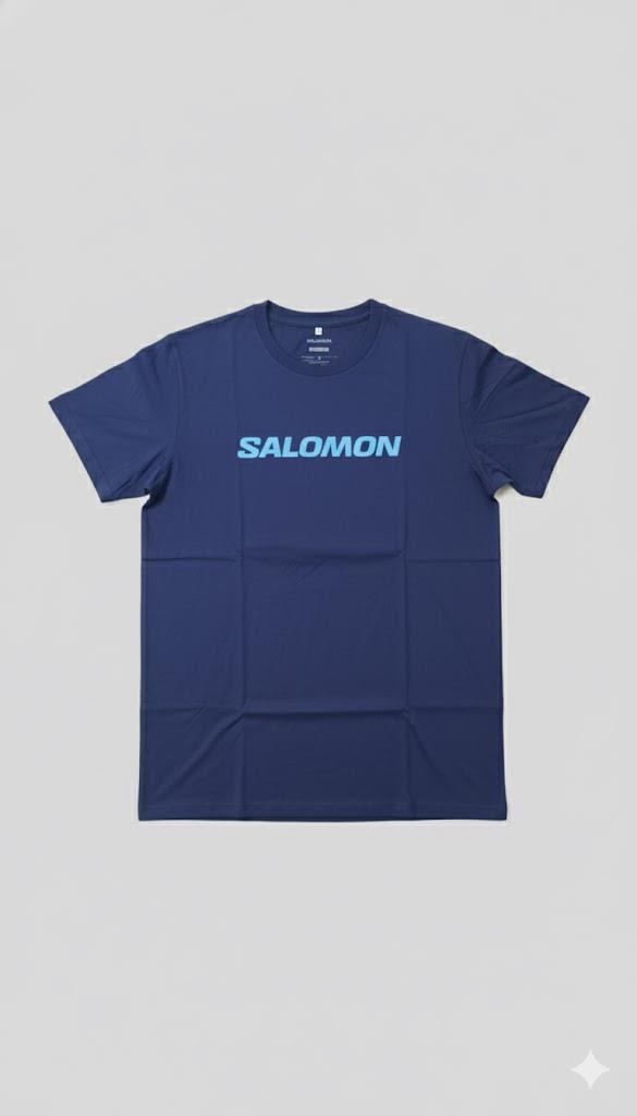 Salomon Mens Deep Roots Tee Astral Aura
