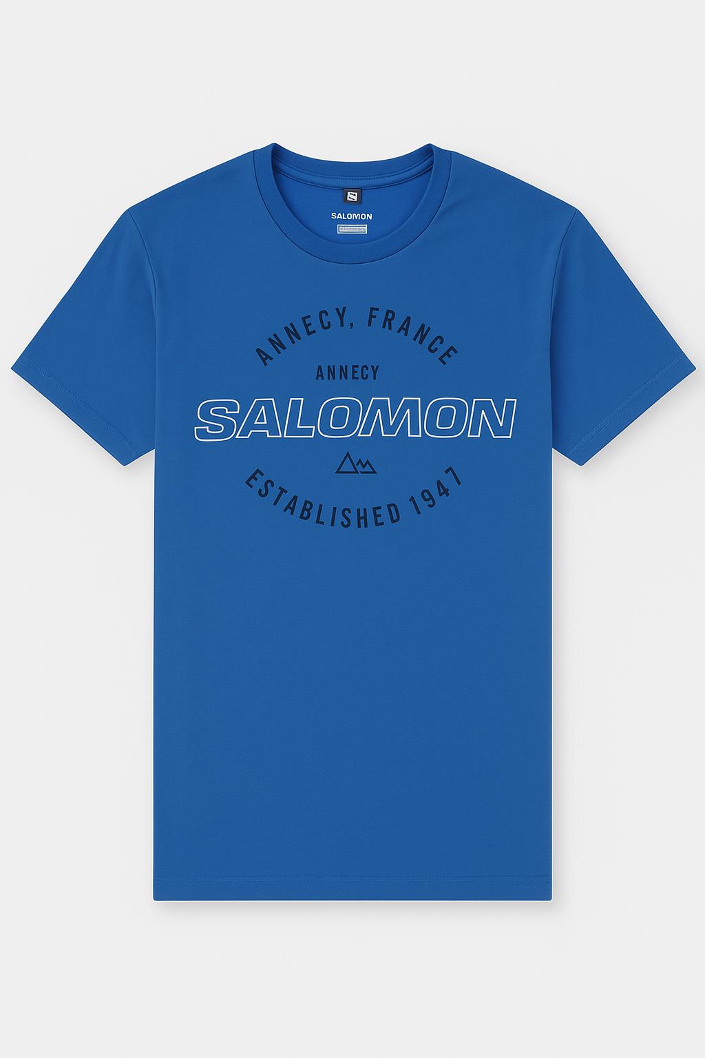Salomon Mens Vision Short Sleeve Tee Marlin
