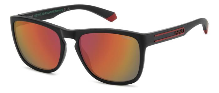Polaroid Sunglass Black Red