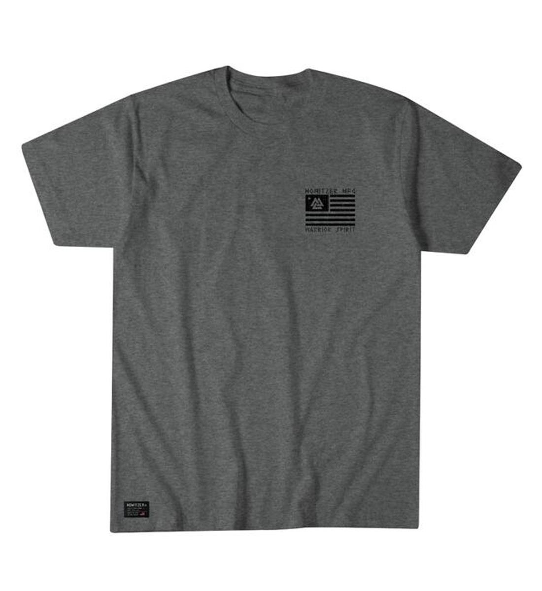 Affliction Mens Victory Short Sleeve Tee Grey
