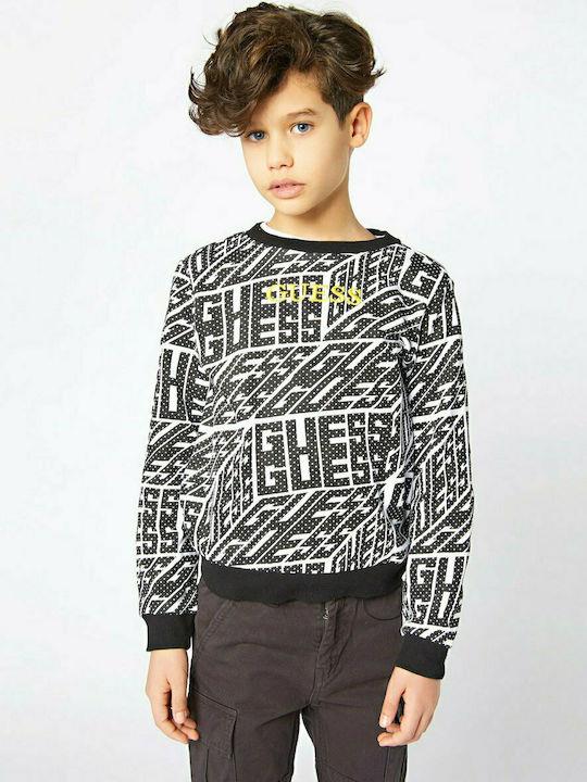 Guess Boys Long Sleeve Active Top Black