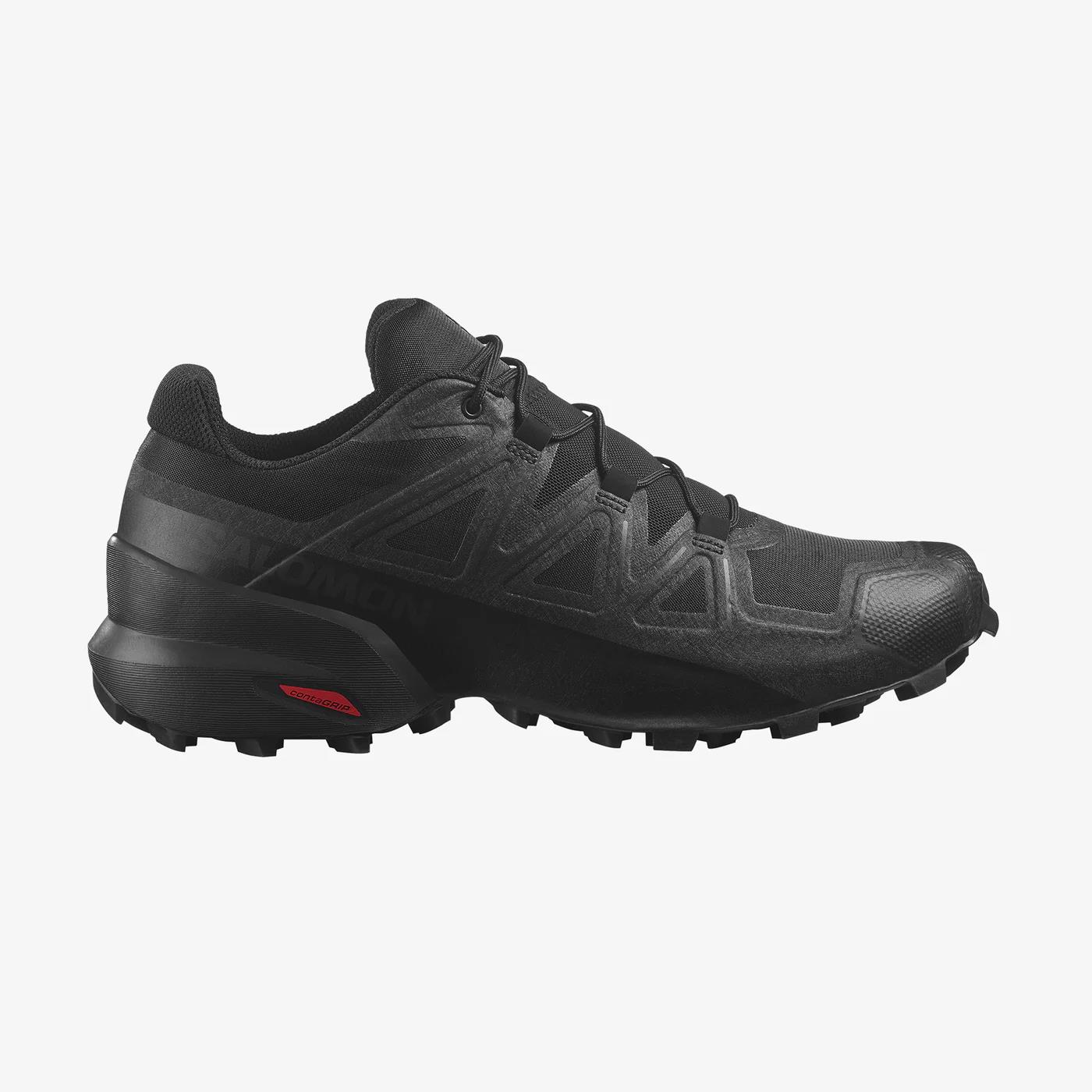 Salomon Womens Cross Evr Sneaker Black Phantom Black