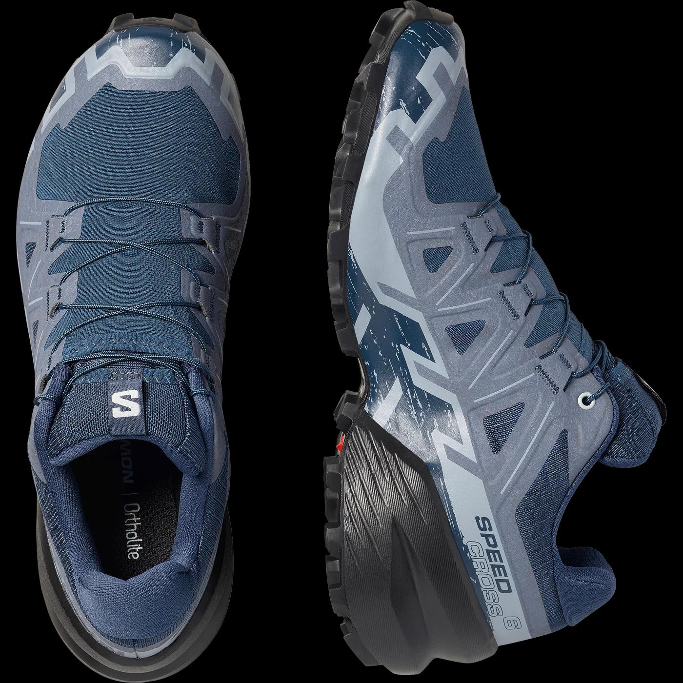 Salomon Womens Speedcross 6 Trail Shoe Orchid Petal Black Sulphur Spring