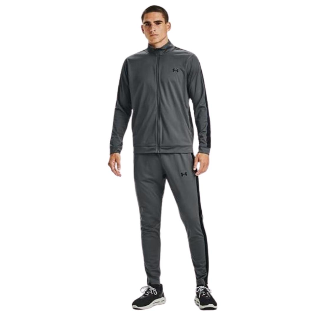 Under Armour Mens Emea Track Suit Set 025 Charcoal