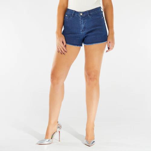 Miss Black Brandy 1 Denim Shorts Indigo