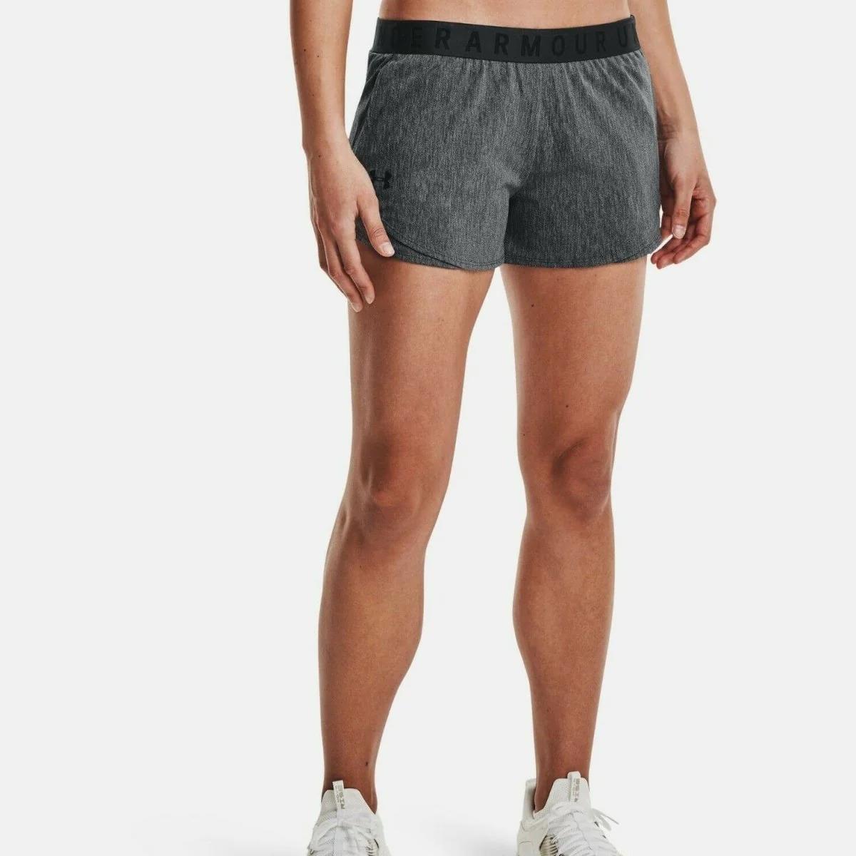 Under Armour Womens Play Up Twist Shorts 3.0 010 Grey