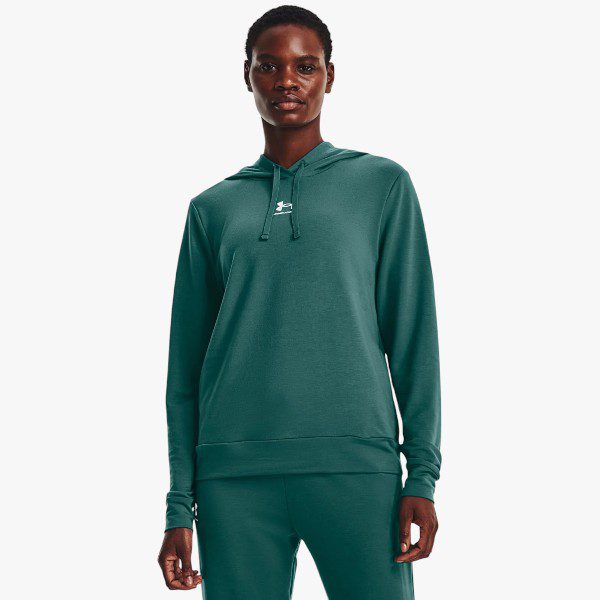 Under Armour Womens Rival Terry Hoodie 722 Blue