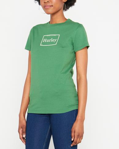 Hurley Ladies Contemp Short Sleeve Tee Wave