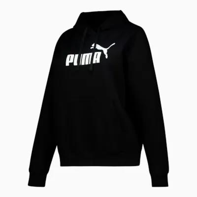Puma Womens Ess No 1 Logo Comfort Hoody Black