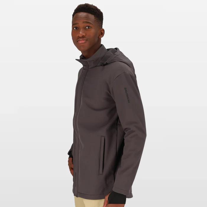 Salomon Mens Urban Softshell Jacket Black
