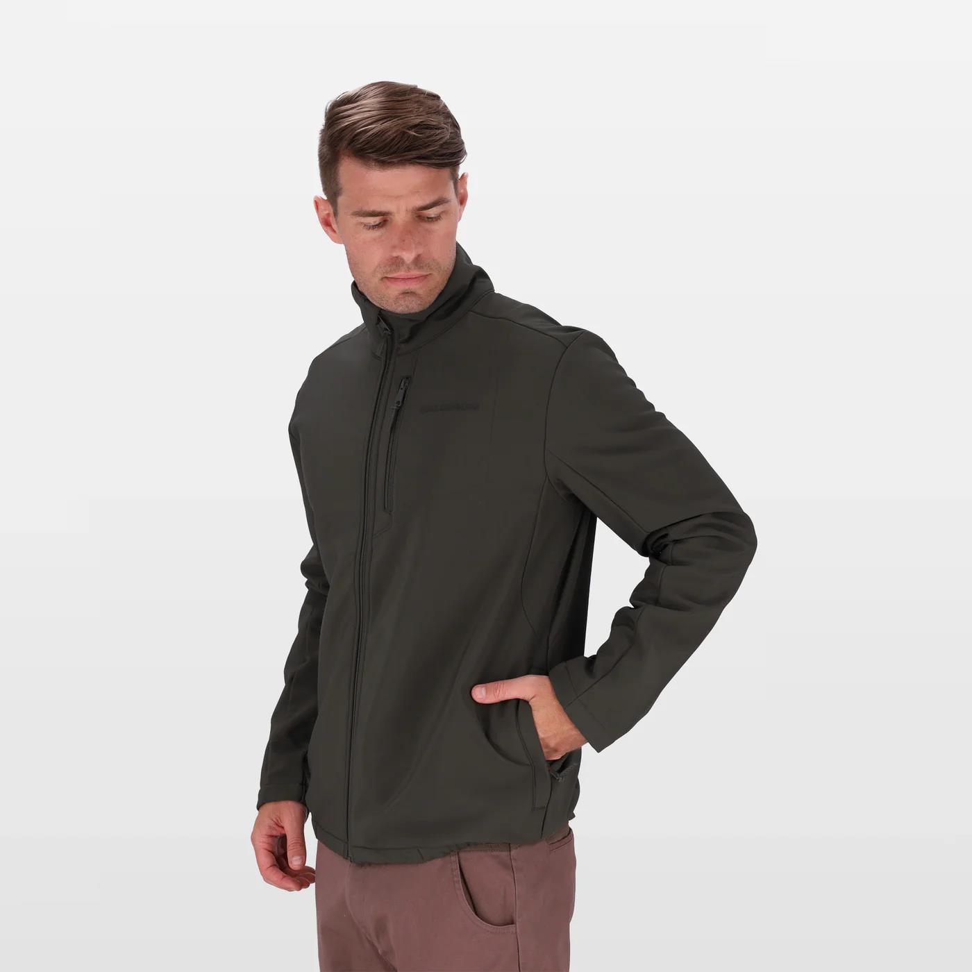 Salomon Mens Agility Softshell Jacket Grape Leaf