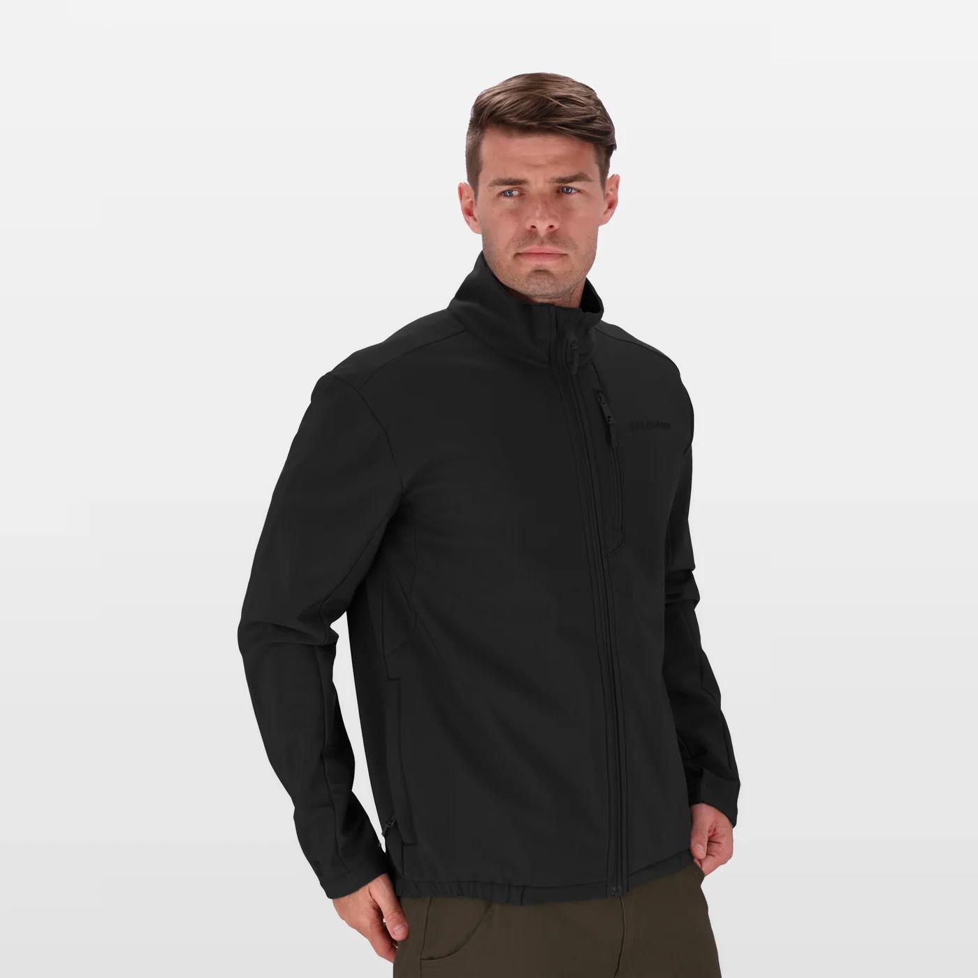 Salomon Mens Agility Softshell Jacket Black