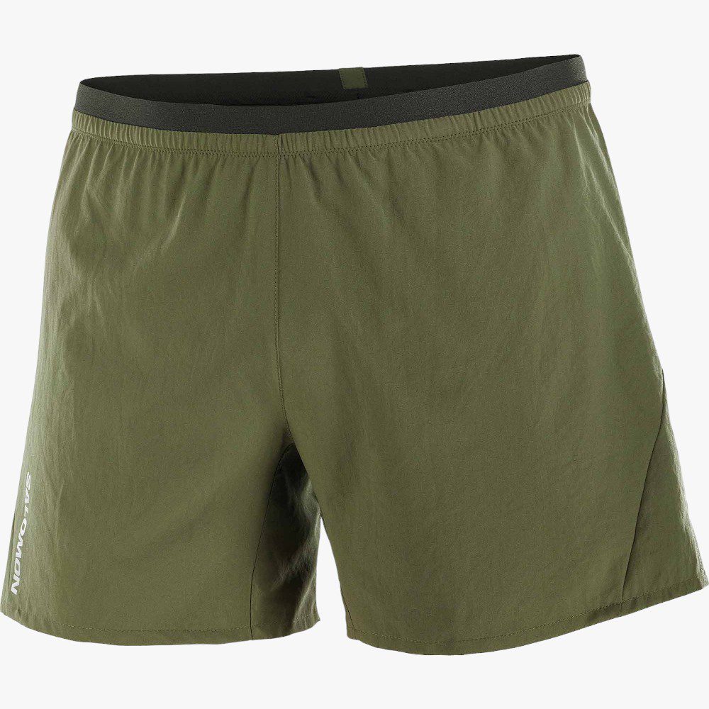 Salomon Mens Quest Short Iii Olive Night