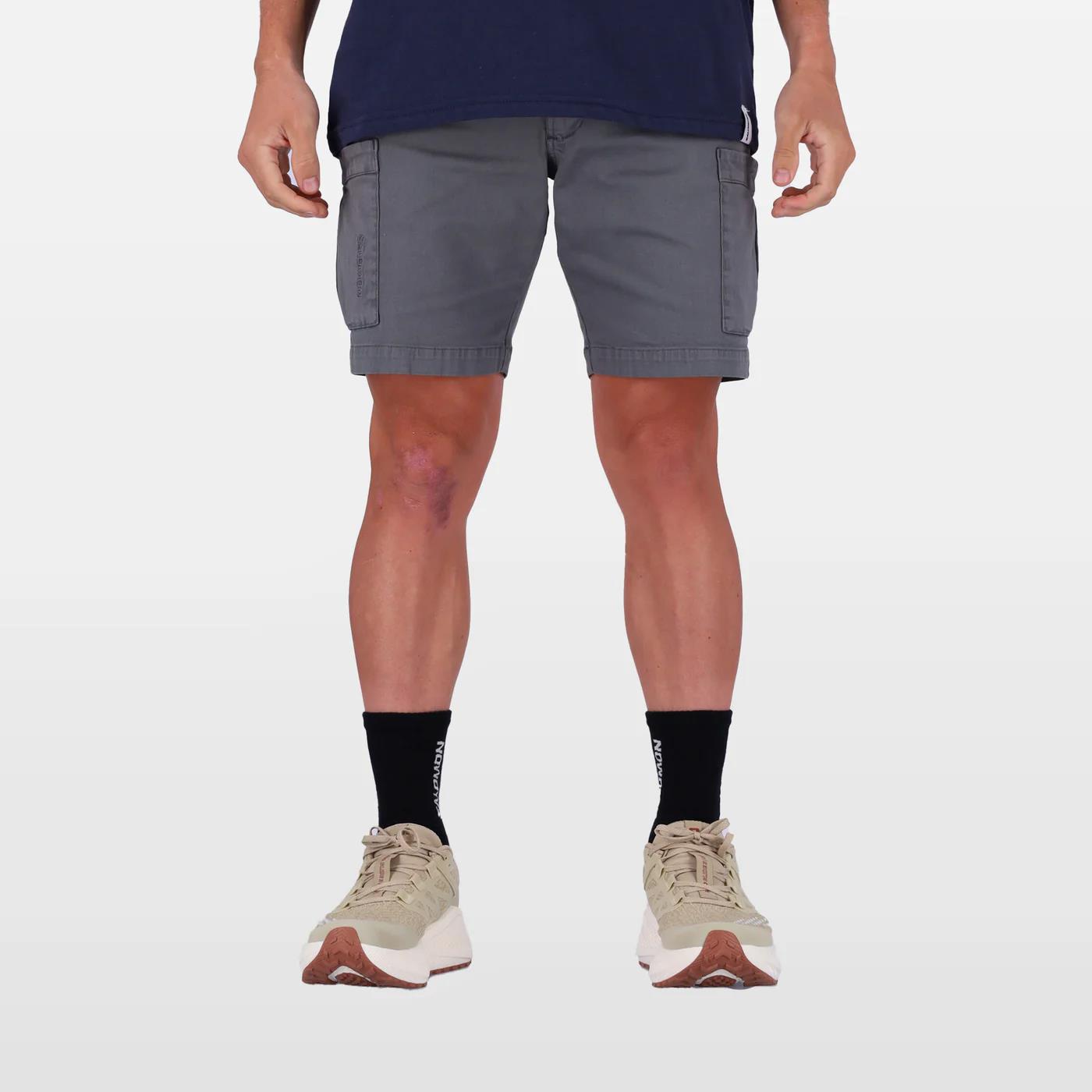 Salomon Mens Casual Chino Shorts Castlerock