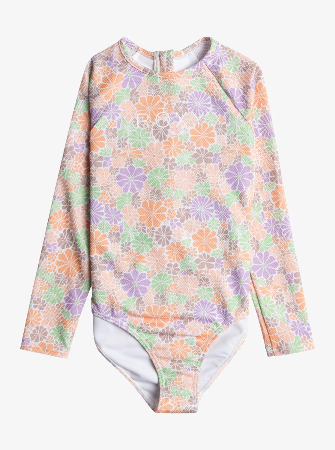 Roxy Girls All About Sol One Pc Swim Suit Multi