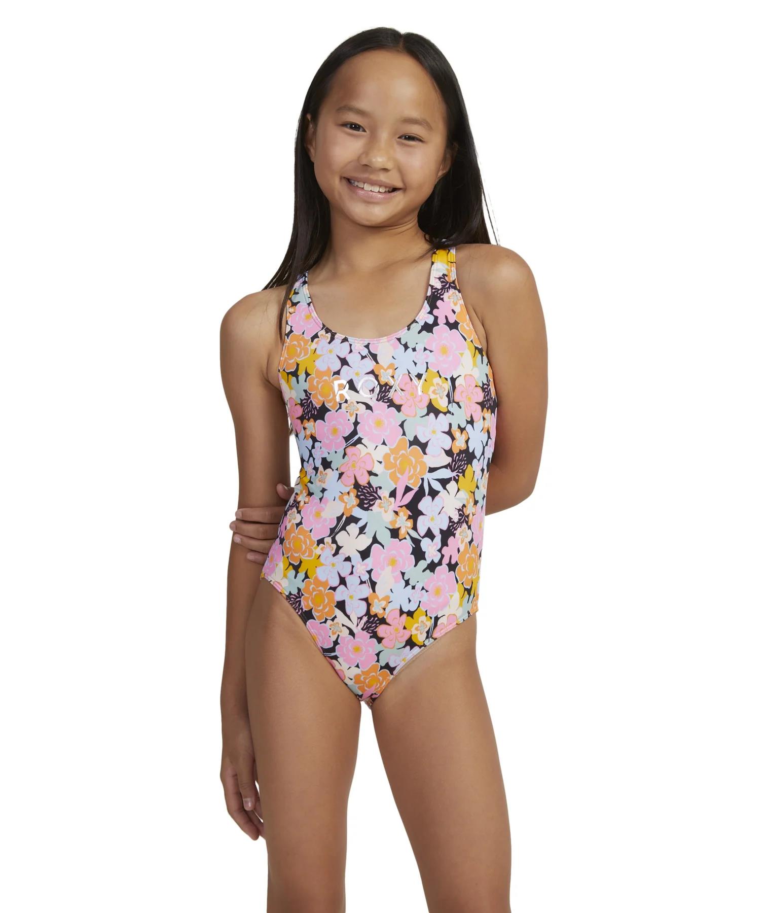 Roxy Girls Above The Limits Swim Suit Multi
