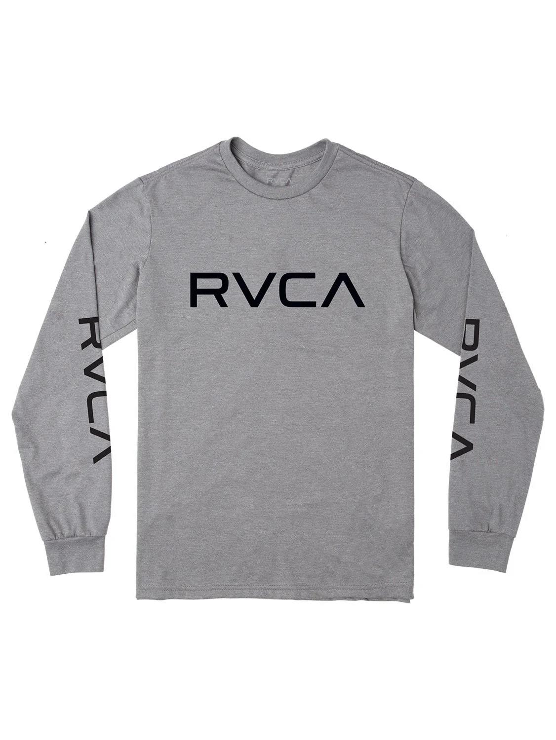 Rvca Mens Big Rvca Sweater 3X Grey Noise Mocktwist