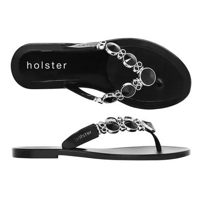 Holster Womens Embellish Sandal Black