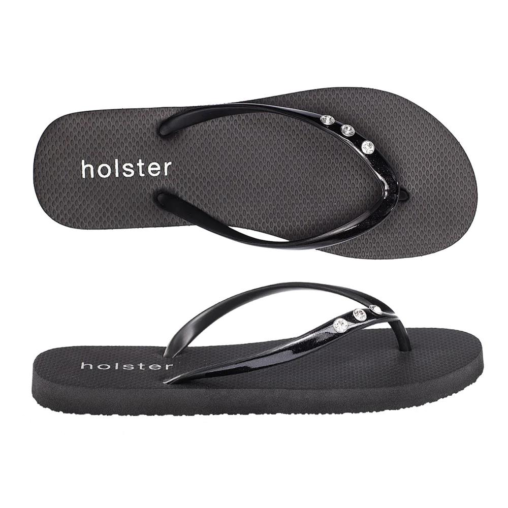 Holster Womens Holiday Slops Black