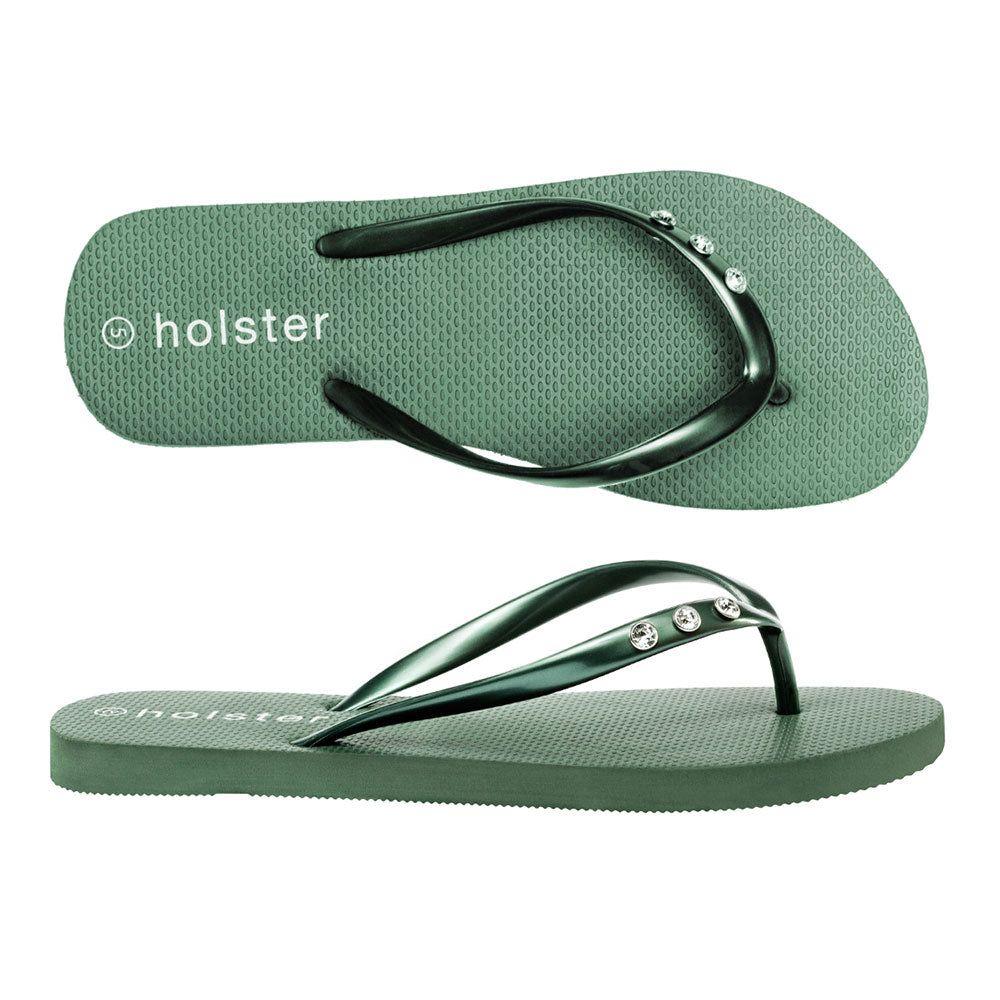 Holster Womens Holiday Flip Flops Seagrass