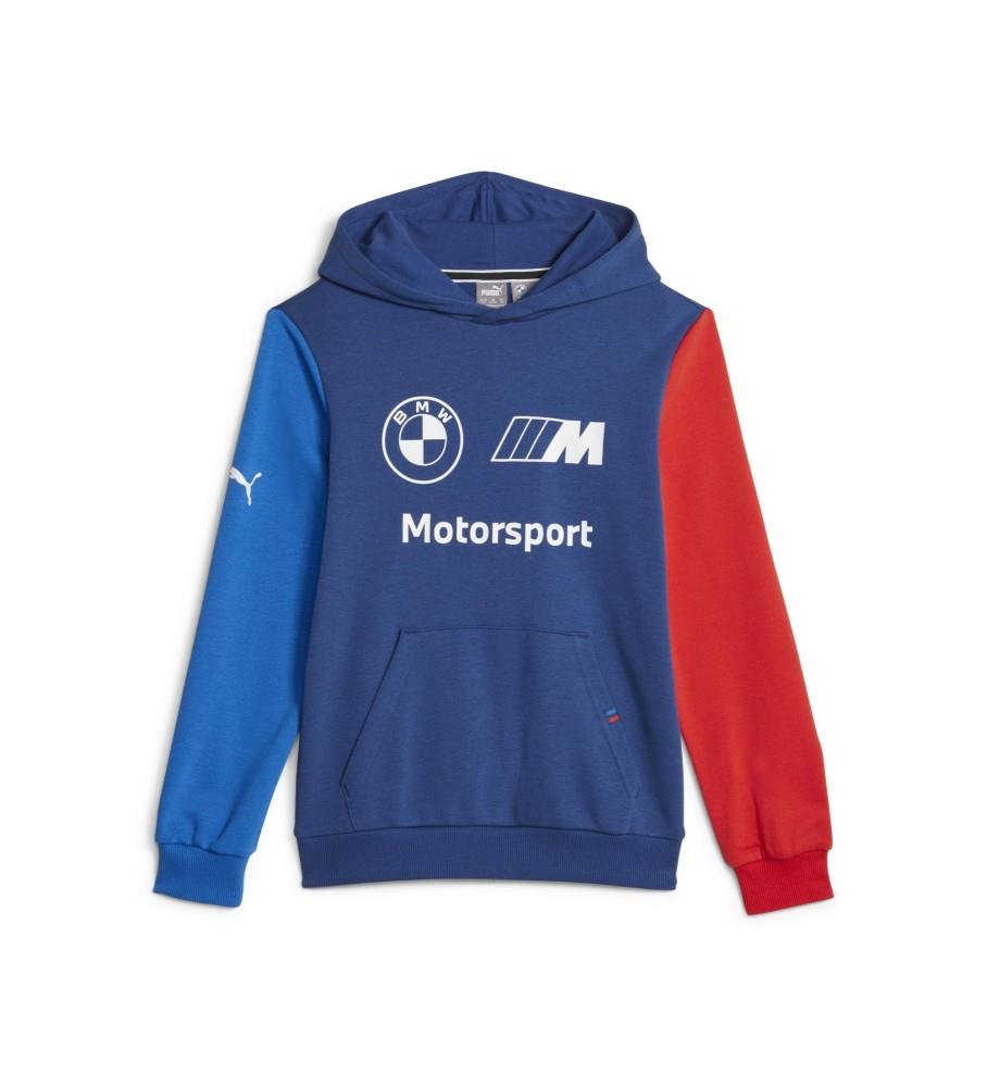 Puma Kids Bmw Mms Ess Hoodie Pro Blue