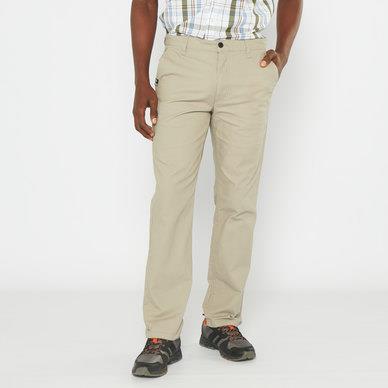 Jeep Mens Classic Stretch Canvas Chino Pants Khaki
