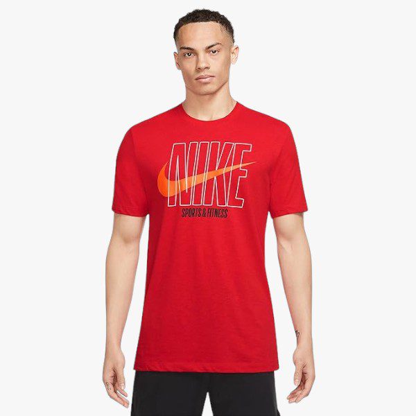 Nike Mens Df Slub Hbr Short Sleeve Tee Red