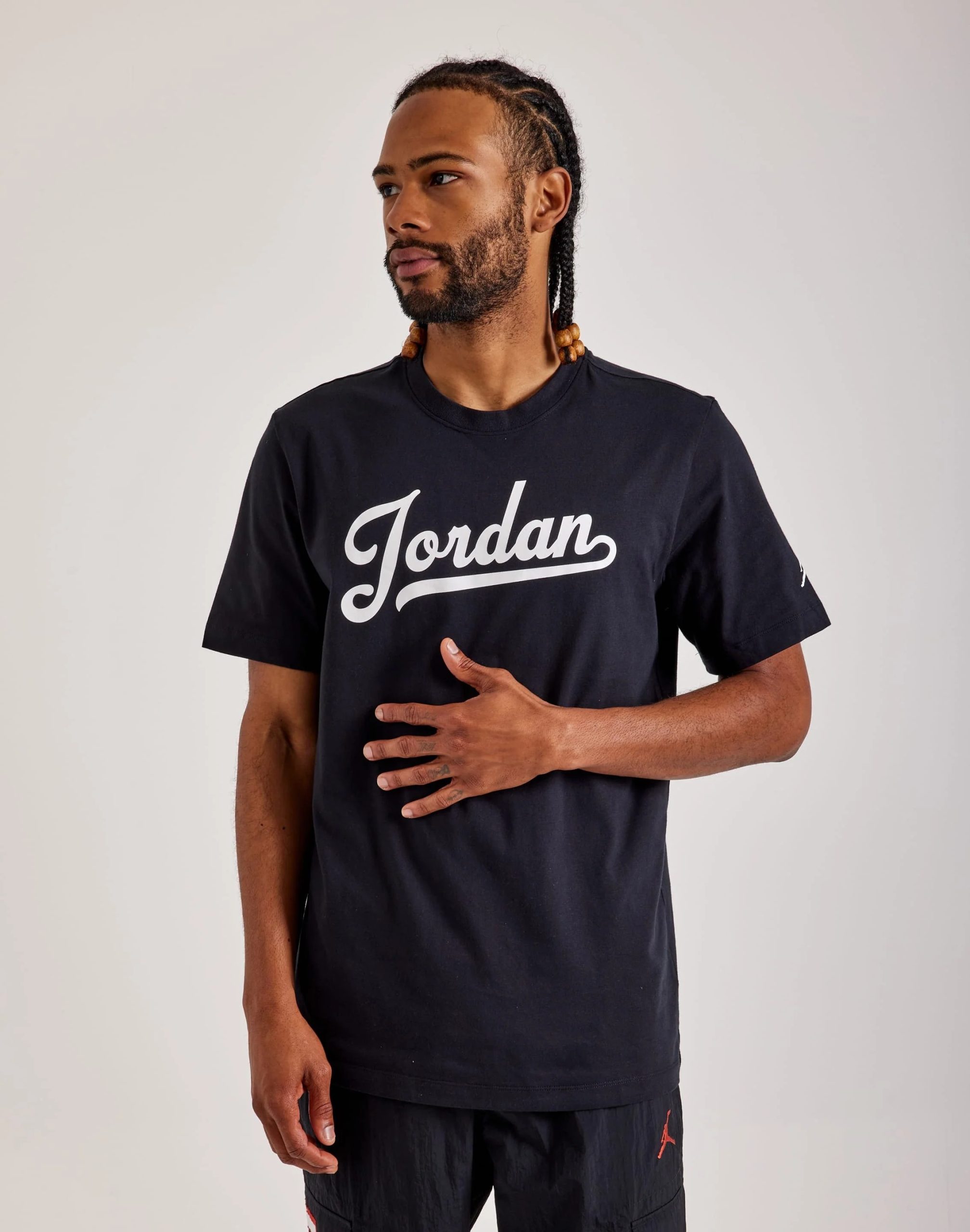 Nike Mens Jordan Fight Mvp Short Sleeve Tee Black